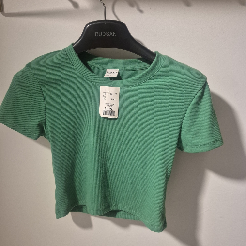 Green Short Sleeve Women's Tee